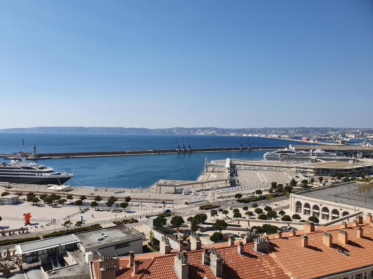 Vieux-Port, Panier, Magnifique Studio Avec Vue Sur Mer Apartment Marseille Exterior photo